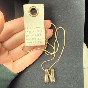 Gold Bubble N Anthropologie Necklace